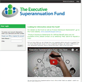 Tablet Screenshot of execsuper.com.au